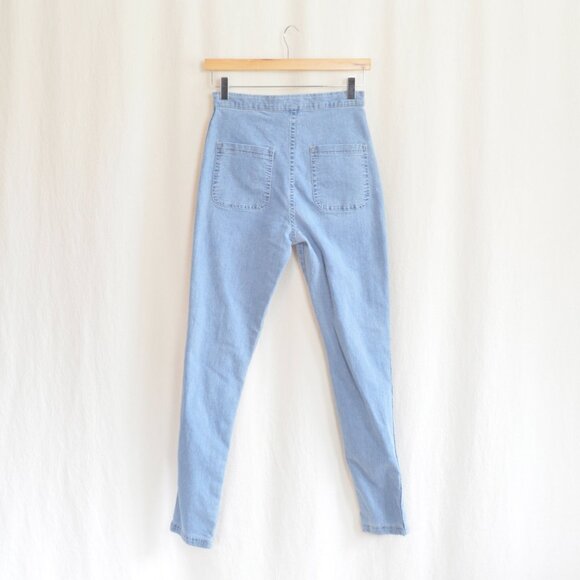 american apparel easy jean light wash medium like new - Picture 2 of 4